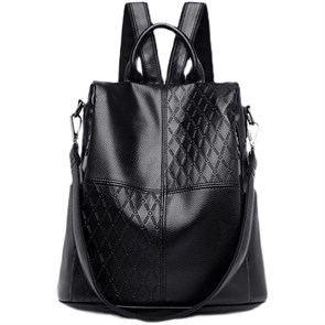 Рюкзак женский/ Городской рюкзак для женщин из экокожи с ручкой и регулируемыми ремнями